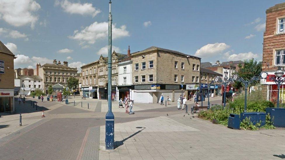 Dewsbury town centre