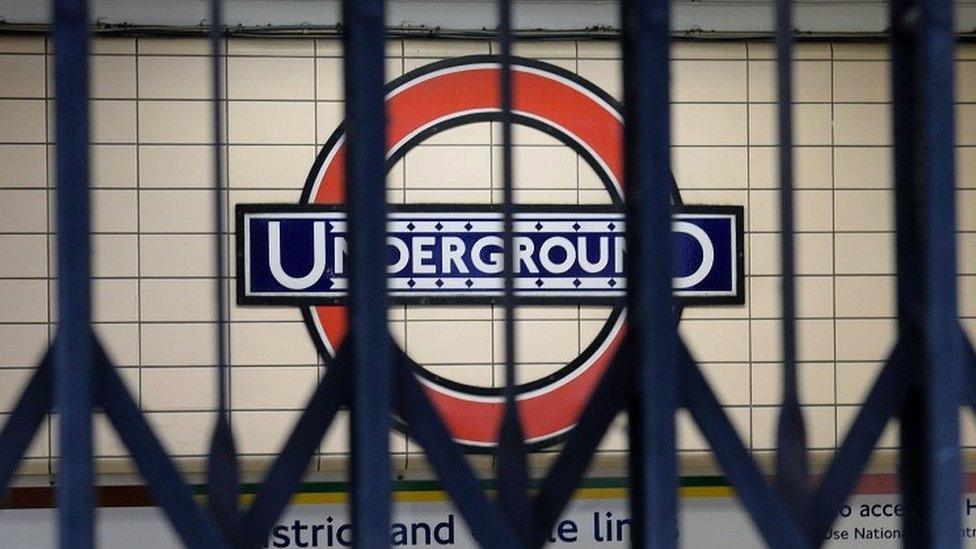 Closed Tube station