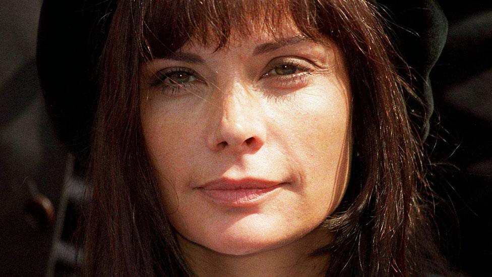 Marie Trintignant at the Deauville film festival in France, 4 September 2000