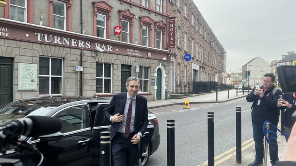 Simon Harris in Armagh