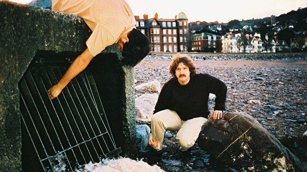 Ben and Josh at the beach