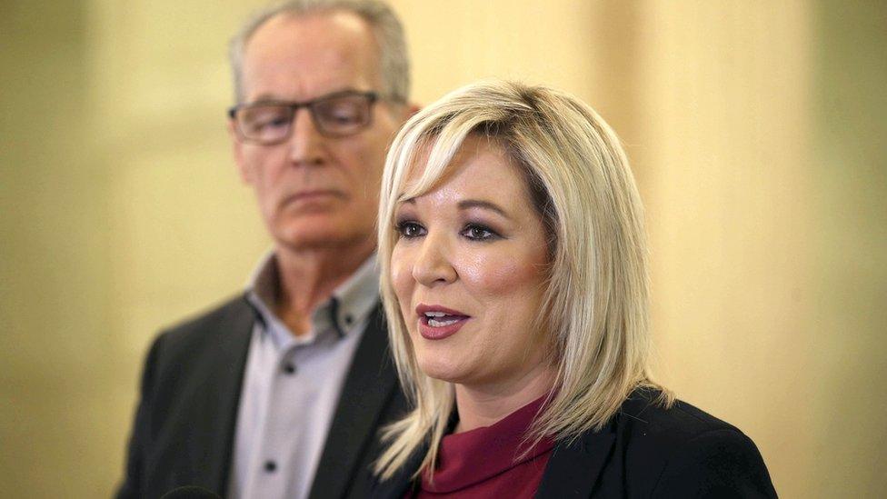 Michelle O'Neill and Gerry Kelly