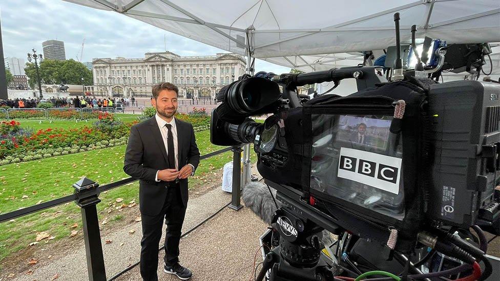 Ricky Boleto at Buckingham Palace