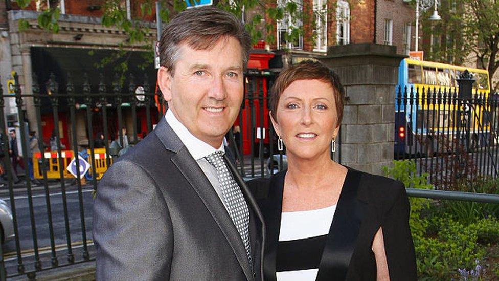 DUBLIN, IRELAND - MAY 19: Daniel O'Donnell and Majella O'Donnell attend the Pride of Ireland Awards at Mansion House on May 19, 2015 in Dublin, Ireland. (Photo by Phillip Massey/Getty Images)