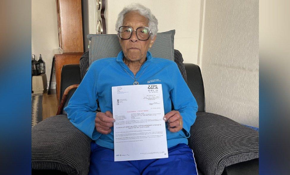 The 85-year-old said she was prepared to fight the matter in court