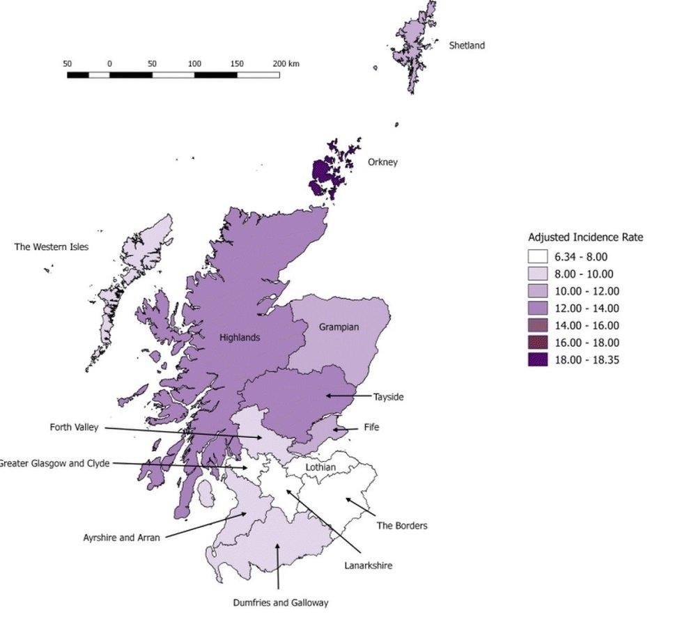 MS map