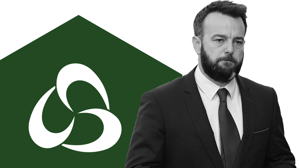 SDLP leader Colum Eastwood