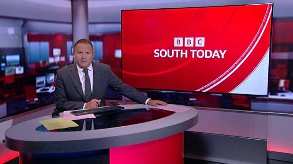 Jerome on BBC South Today