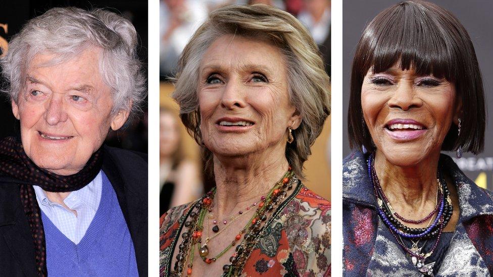 Hal Holbrook, Cloris Leachman and Cicely Tyson