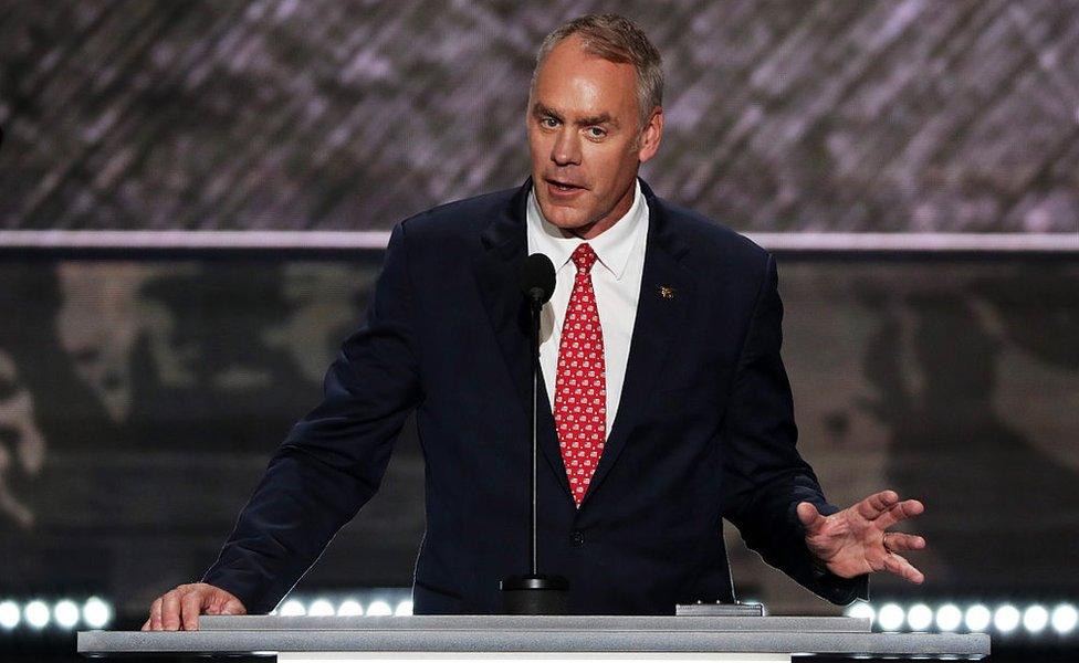 Zinke at the RNC