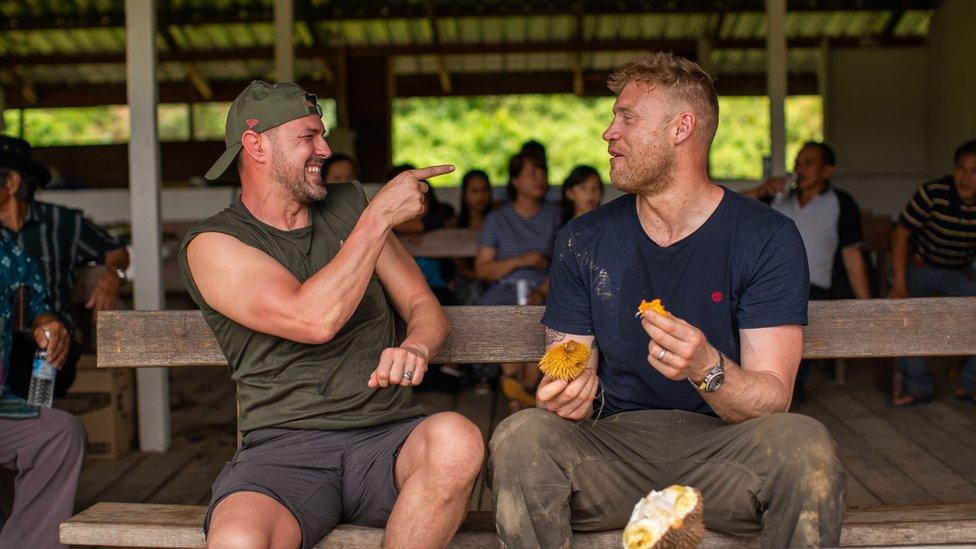 Paddy McGuinness and Freddie Flintoff