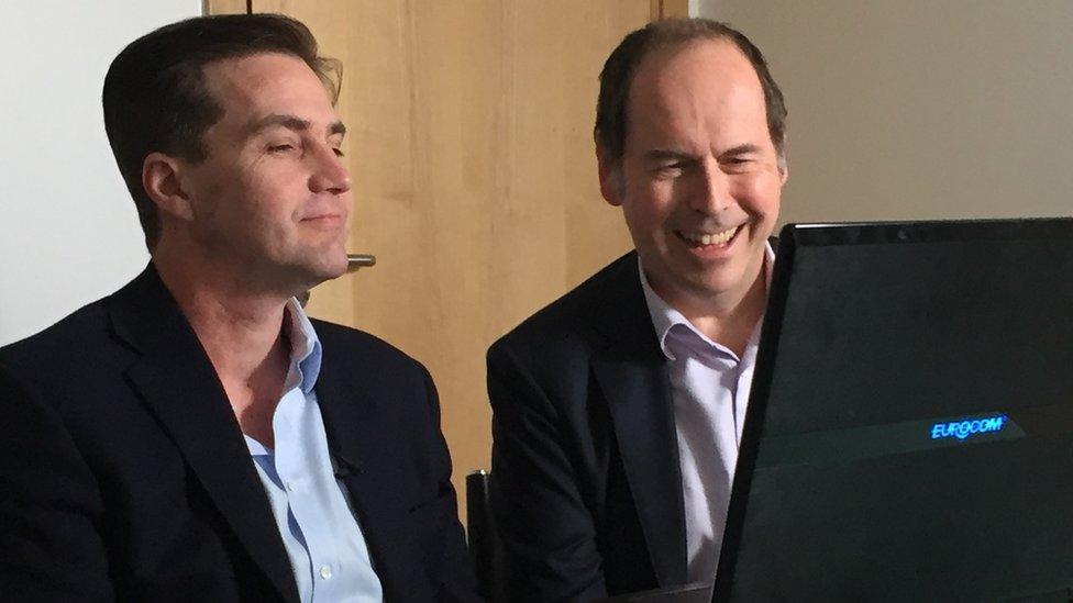 Craig Wright and Rory Cellan-Jones