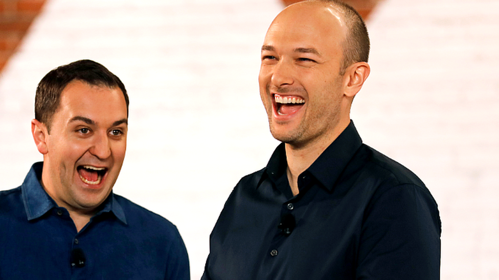 Lyft's founders John Zimmer and Logan Green