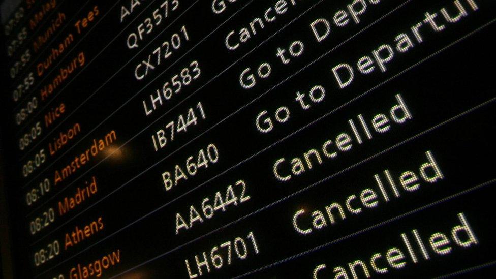 Cancelled flights