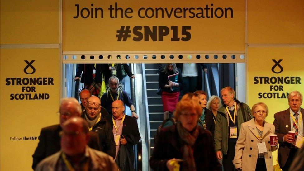 Delegates at SNP conference