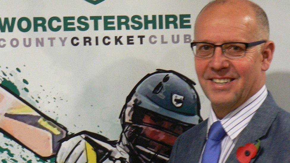 Stephen Taylor has been Worcestershire chairman since 2014