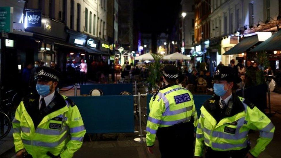 Police in Oxford Street