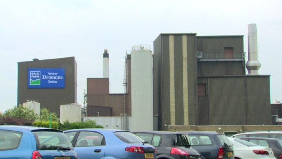 Dale Farm factory in Cookstown, County Tyrone