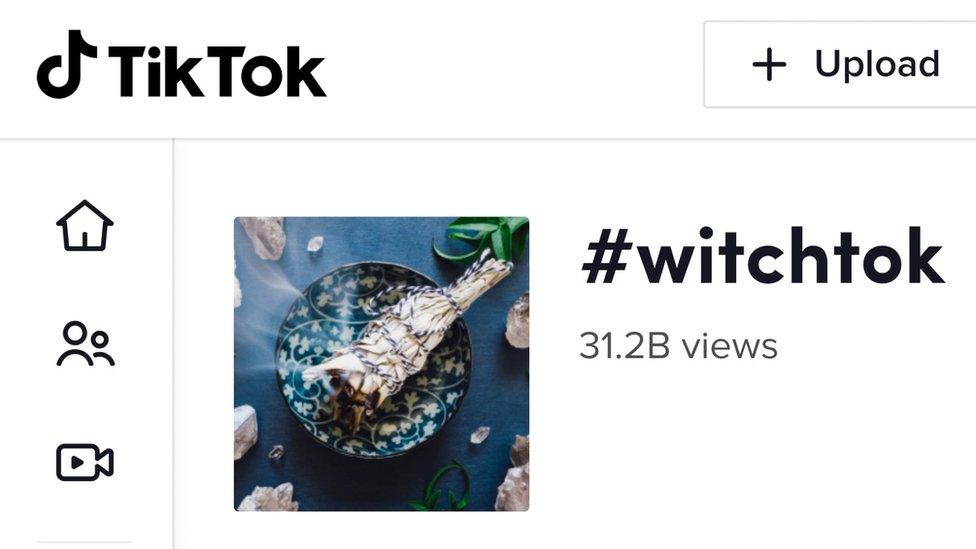 Hashtag WitchTok on TikTok