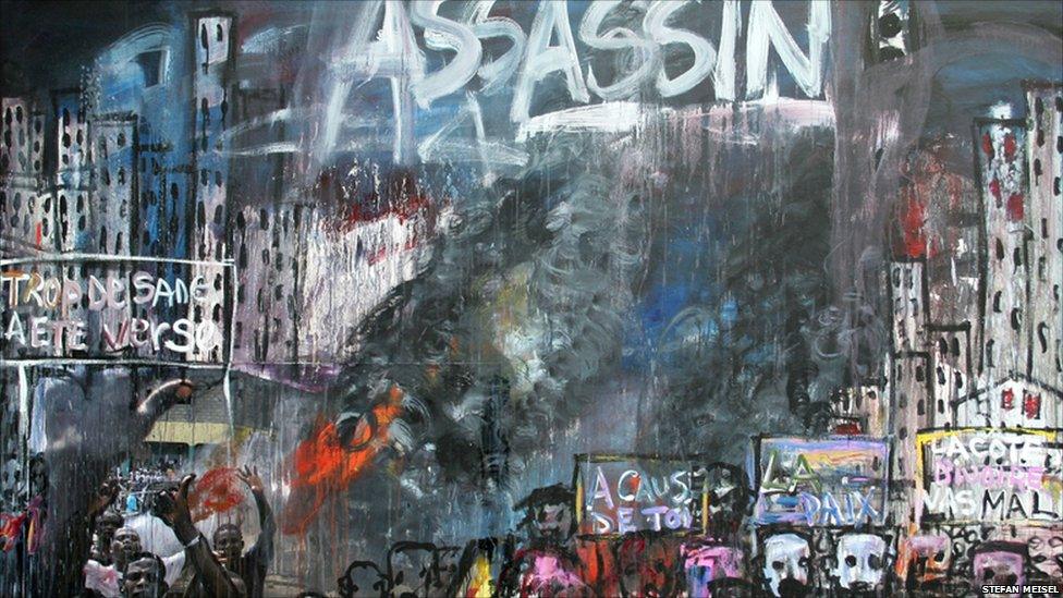 Painting by Abdoulaye Diarrasouba