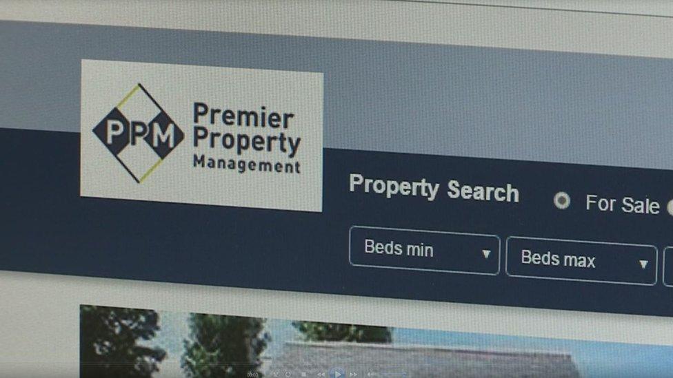 Premier Property Management website