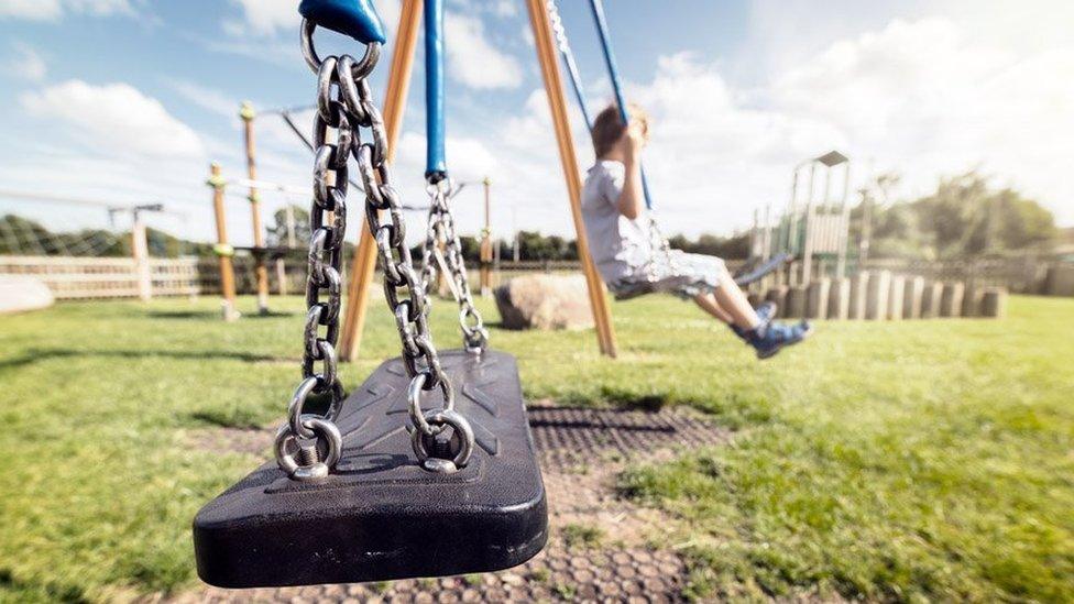 Empty play park