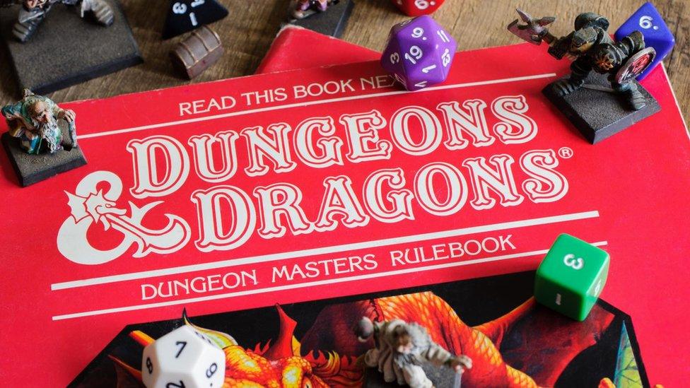 D&D rulebook