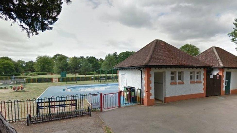 Children's paddling pool in Peterborough