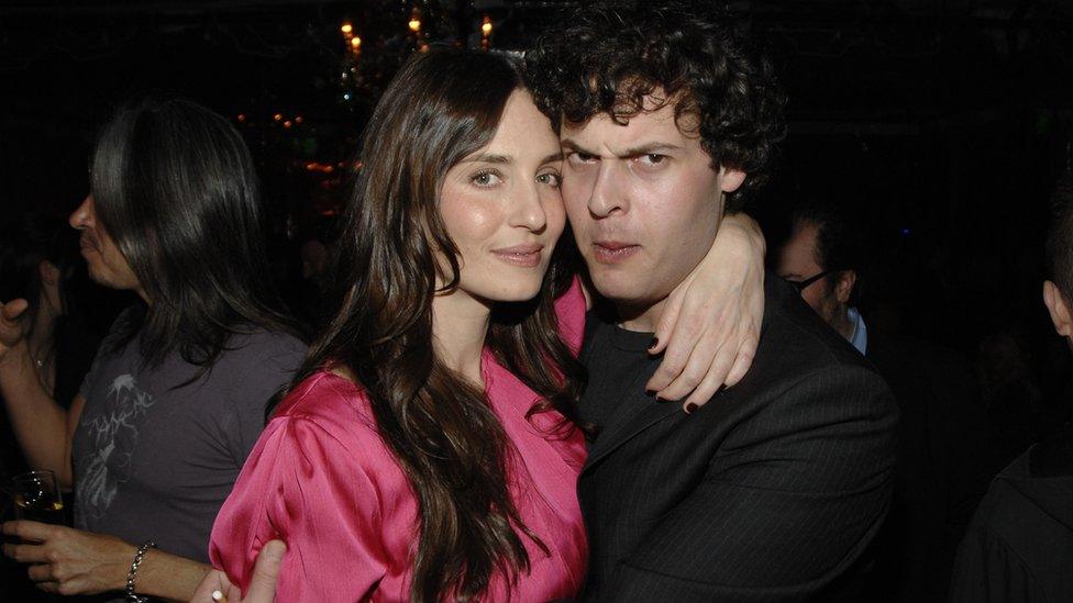 Amanda Braun and Blake Leibel attend a party at Chateau Marmont in 2008