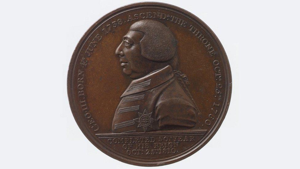 Golden Jubilee of George III, N. Hyde, 1810, British, Bronze, Diam. 47 mm.