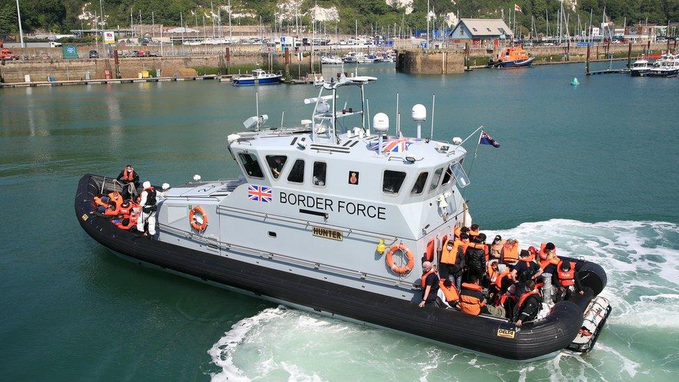 Border Force vessel