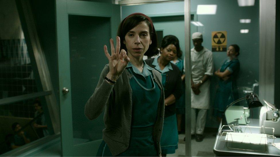 Sally Hawkins in The Shape of Water