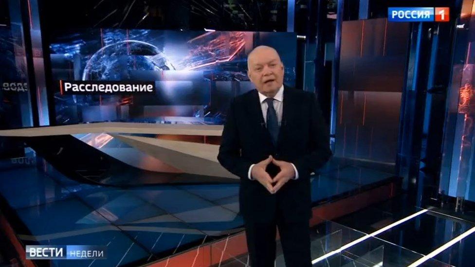 Rossiya 1 commentator Dmitry Kiselyov