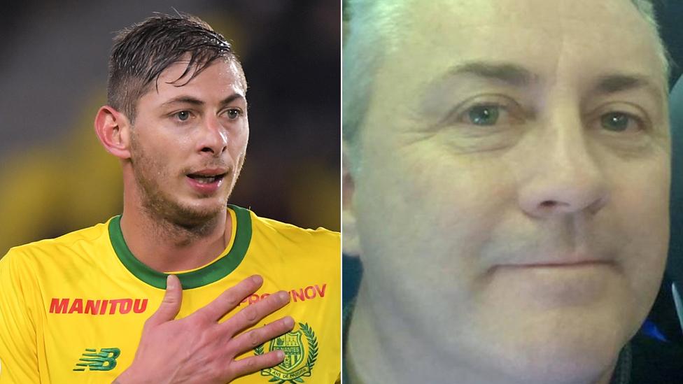 Emiliano Sala and David Ibbotson