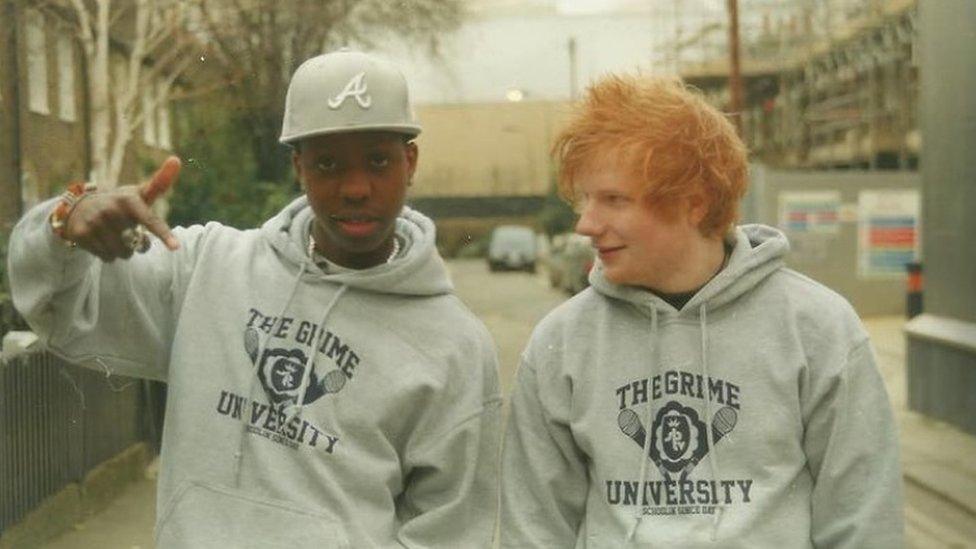 Jamal Edwards and Ed Sheeran.