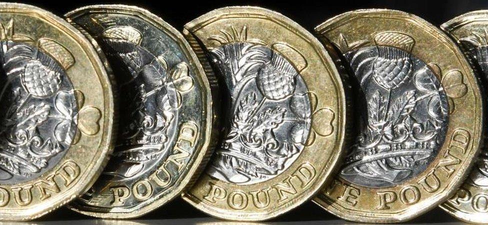 Pound coins