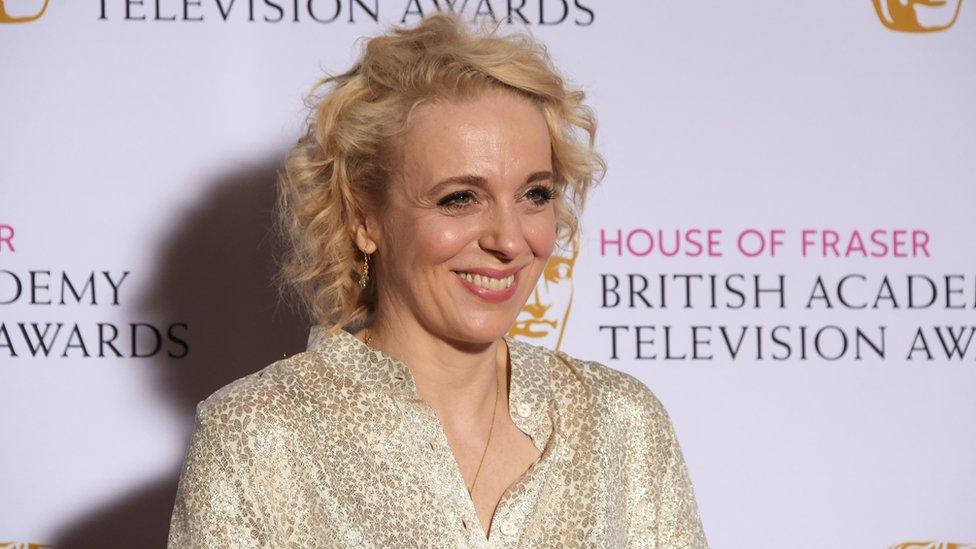 Picture of a Abbington at the Bafta's