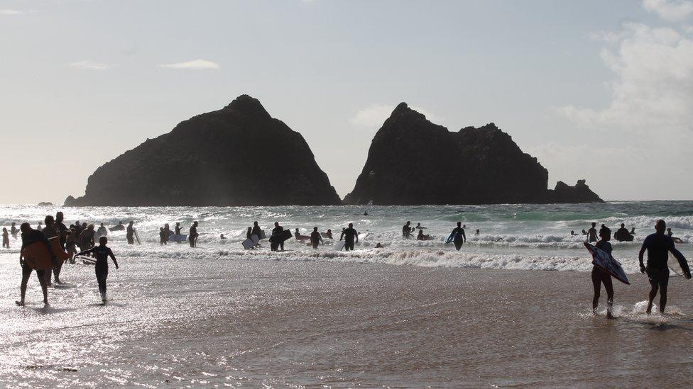 Holywell Bay