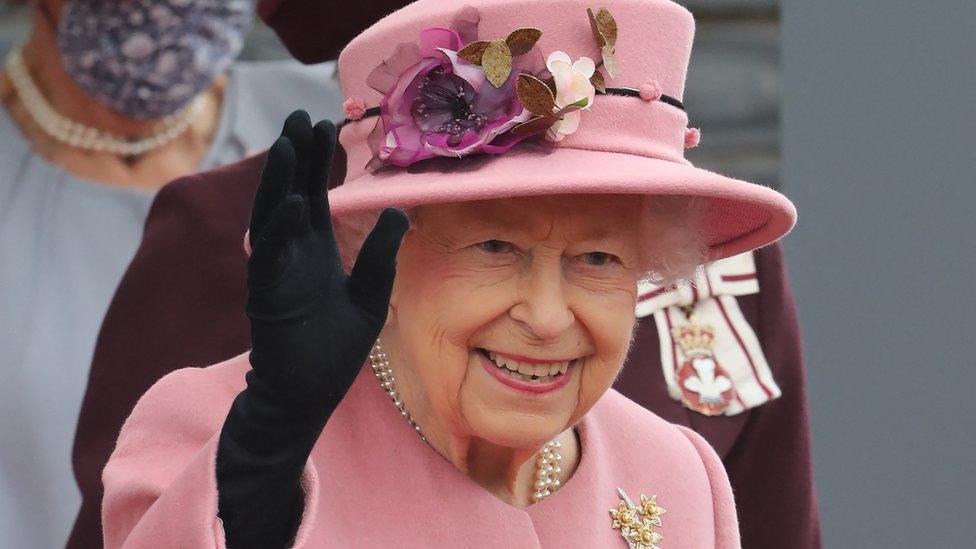 The Queen departs after officially opening the Senedd