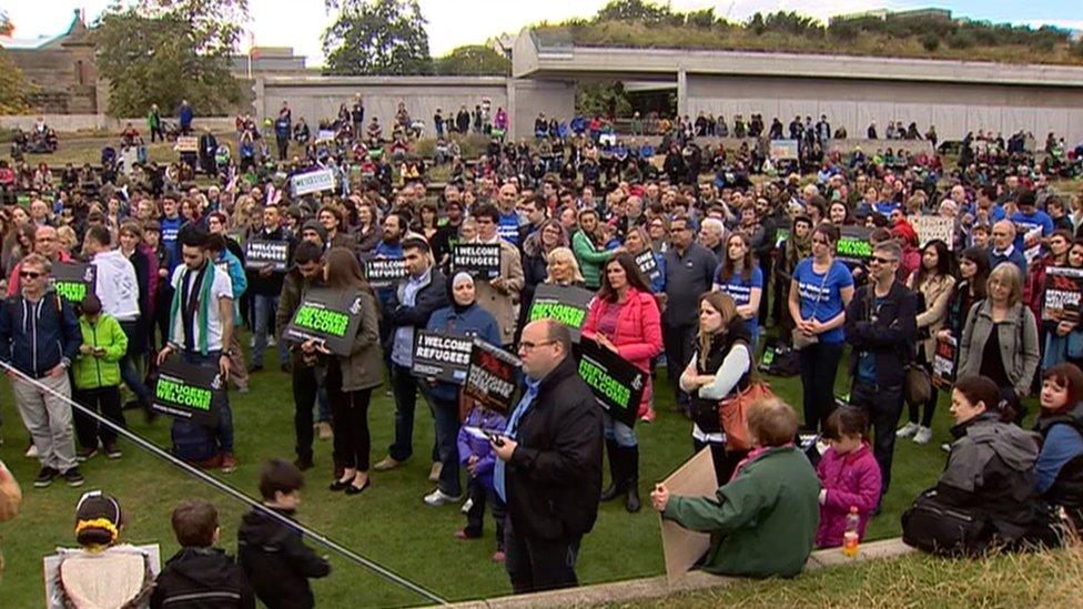 Edinburgh vigil