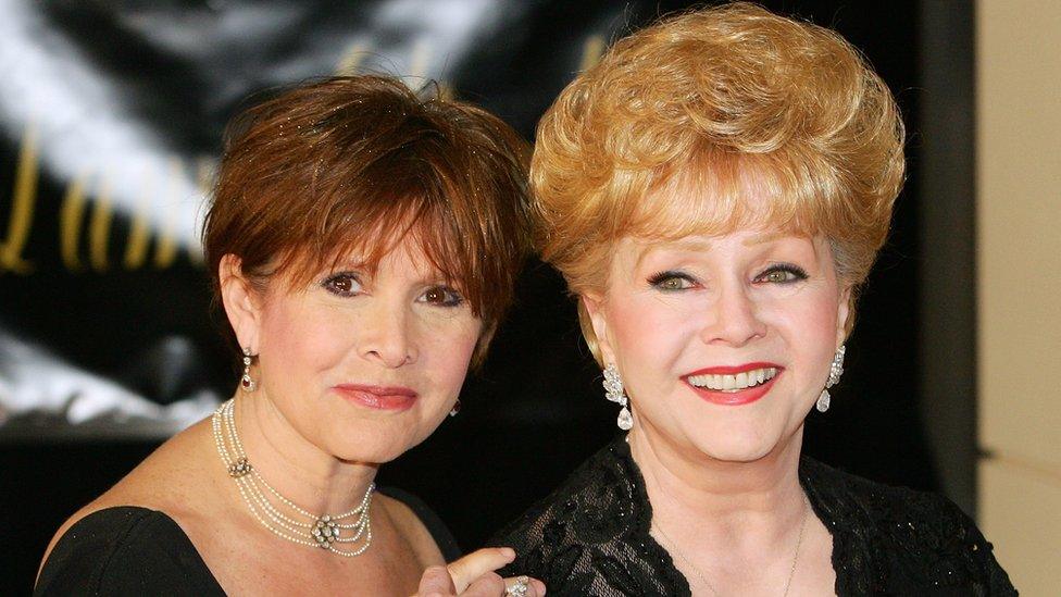 Carrie Fisher and Debbie Reynolds