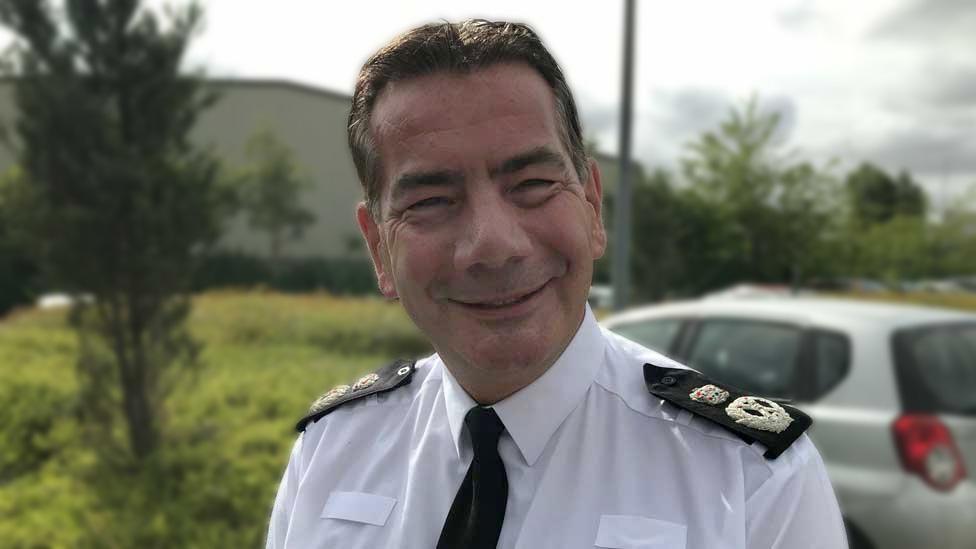 Northamptonshire chief constable Nick Adderley