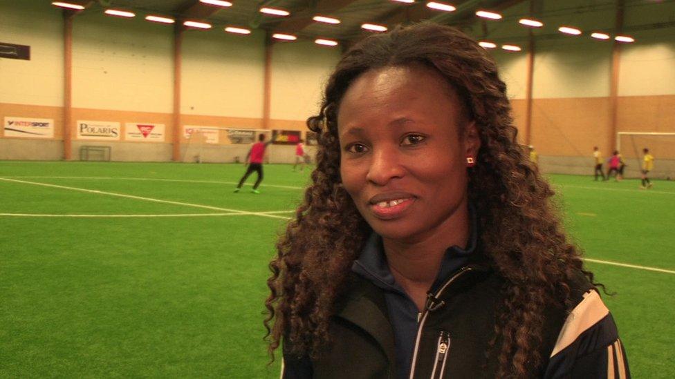Nigeria star Perpetua Nkwocha