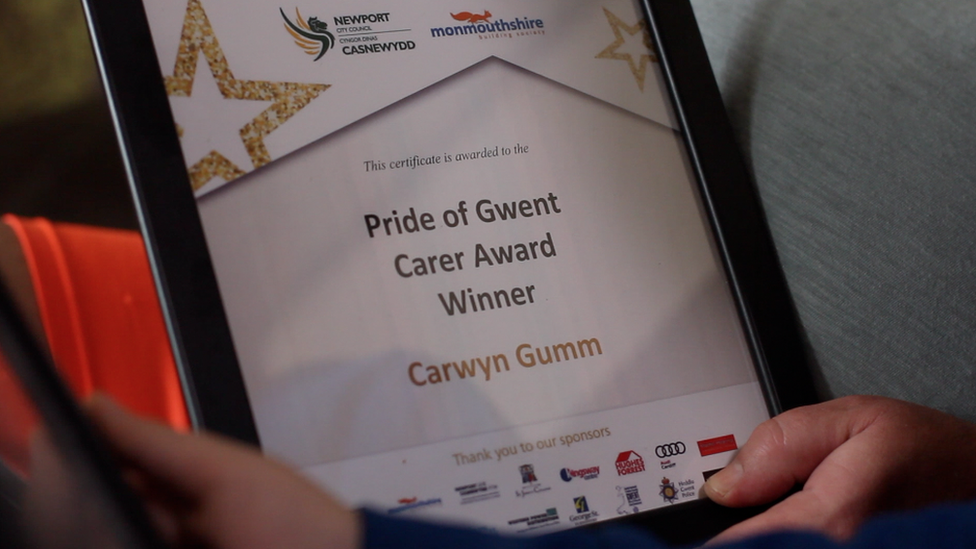 Pride of Gwent award