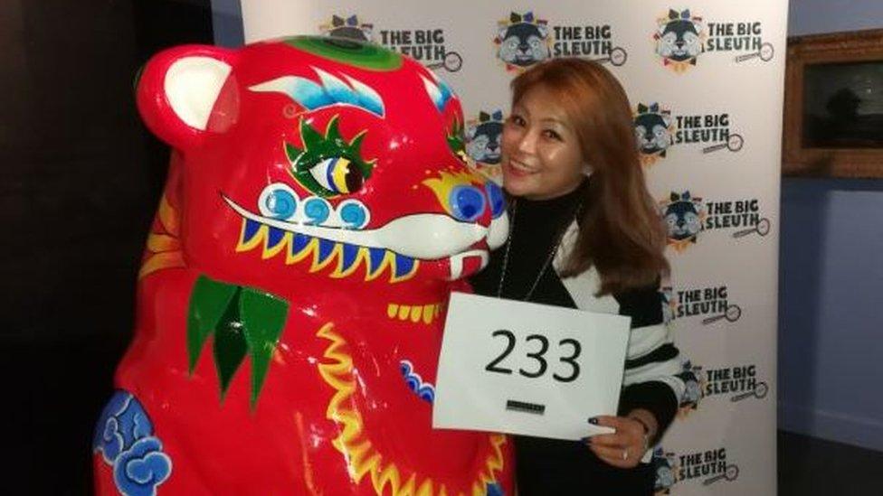 Dorian Chan with Bearjing