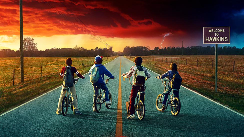 Stranger Things TV show poster