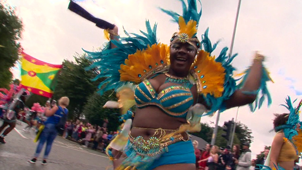 Carnival dancer