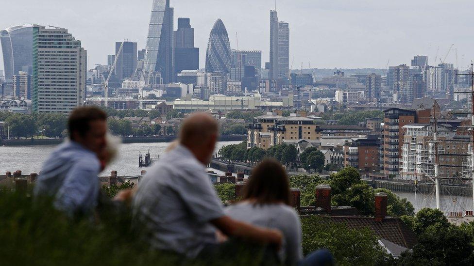 London skyline