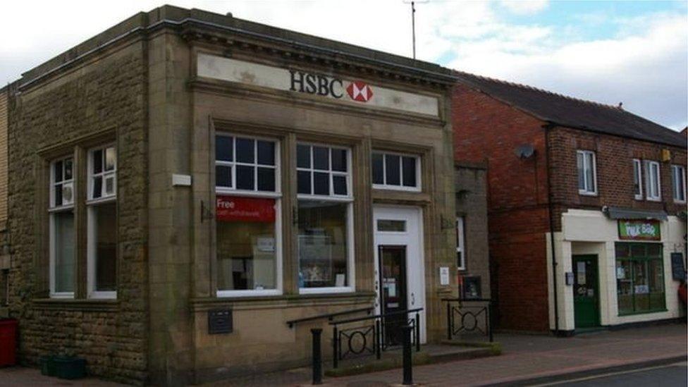 Banc HSBC yn Y Waun