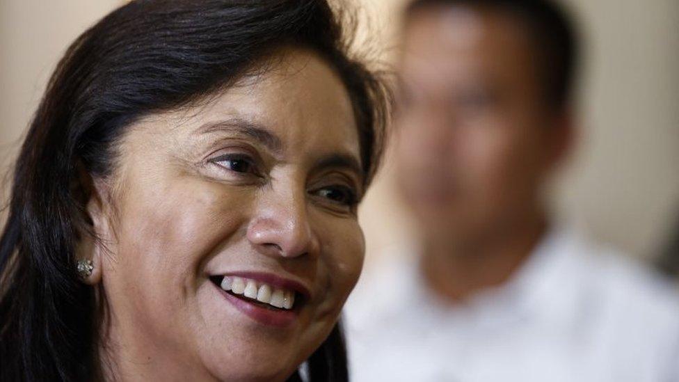 Philippine Vice President Leni Robredo in October